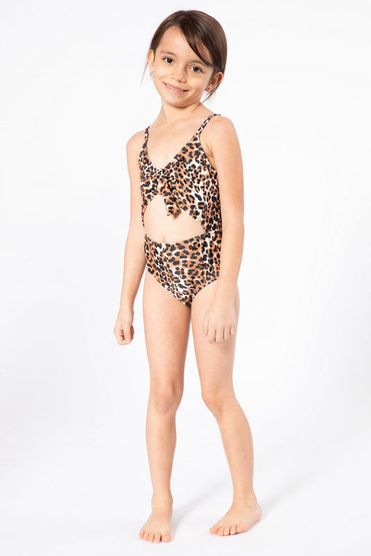 Marina West K4712 One Piece Swimsuit (Cheetah)
