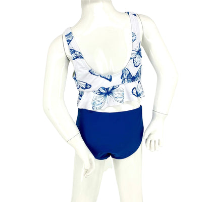 Marina West K4717 Kids Tankini Swimsuit Set (Butterfly)