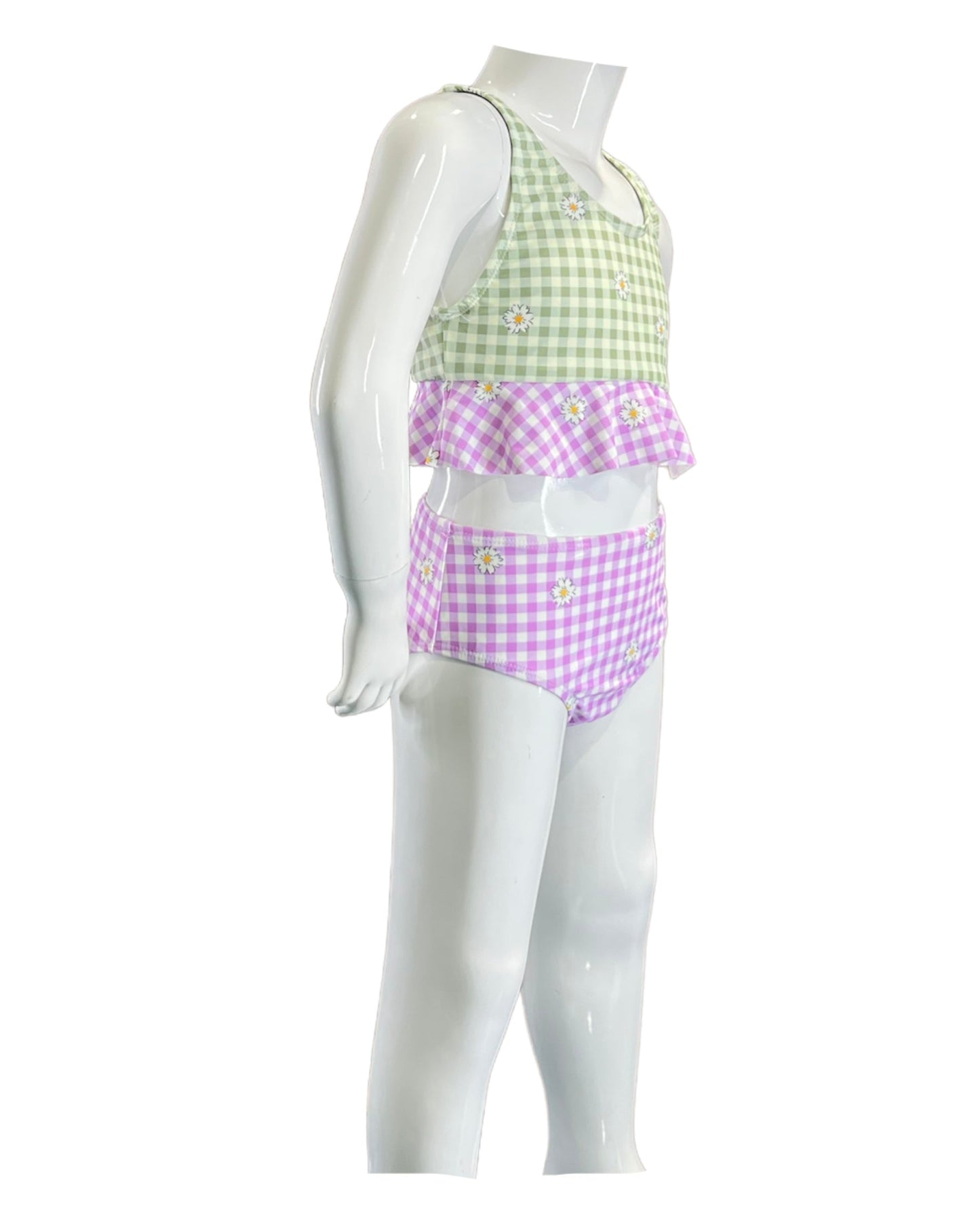 Marina West K4717 Bikini Set (Gingham Daisy)