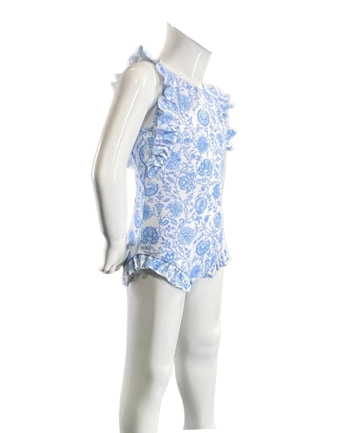 Marina West K4721 Tankini Set (Thistle Blue)
