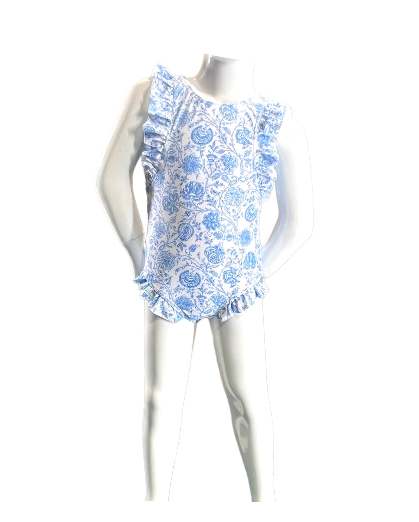 Marina West K4721 Tankini Set (Thistle Blue)
