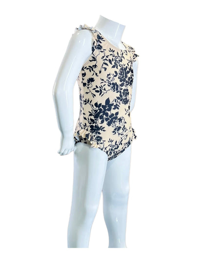 Marina West K4722 Swimsuit (Black Rose Beige)