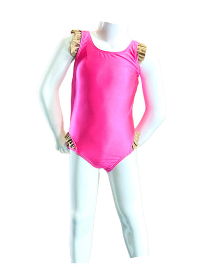Marina West K4722 One Piece Swimsuit (Shine Pink)