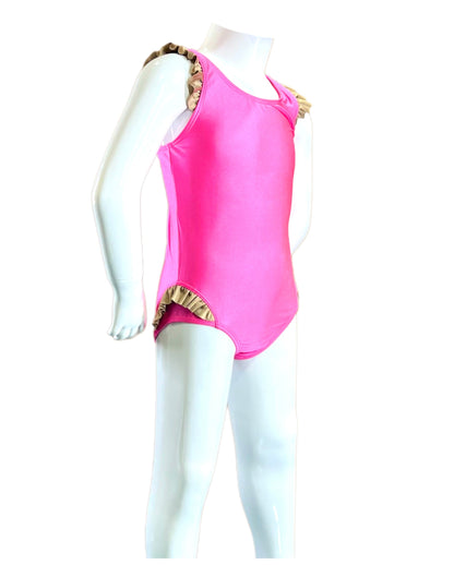 Marina West K4722 One Piece Swimsuit (Shine Pink)