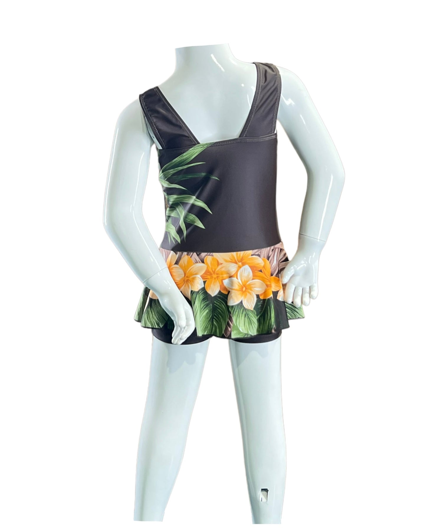 Marina West K4723 Swim Dress (Aloha Brown)