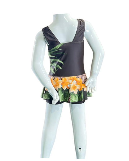 Marina West K4723 Swim Dress (Aloha Brown)