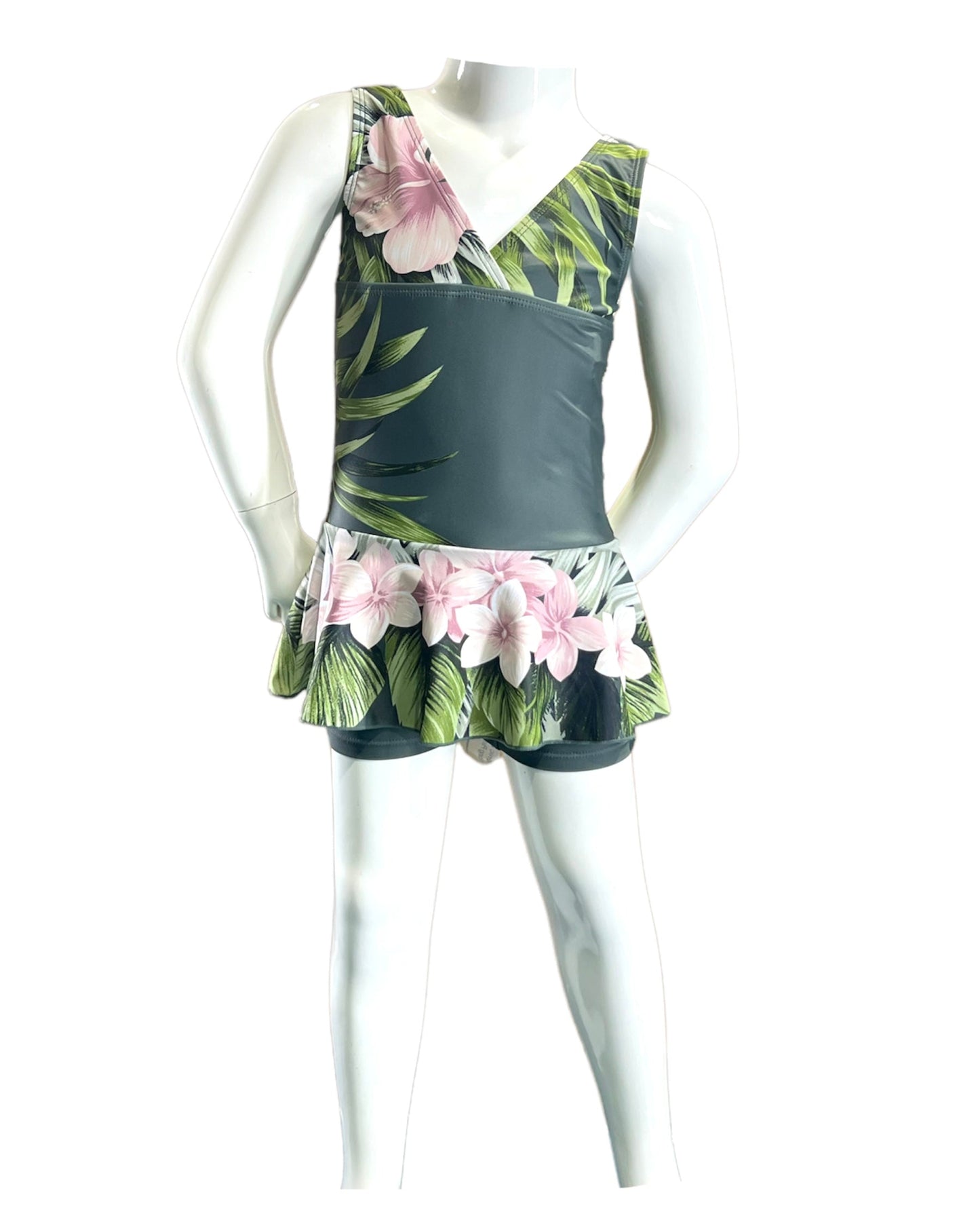 Marina West K4723 Swim Dress (Aloha Forest)