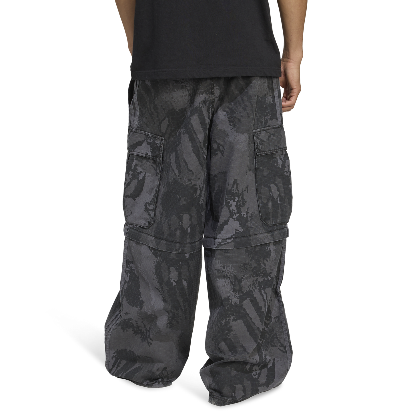[kd2253] Mens adidas Zip Off Cargo Pants