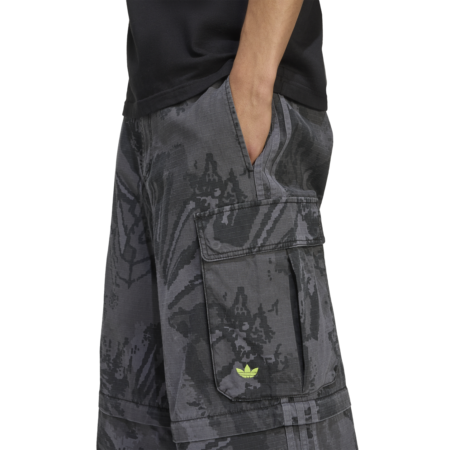 [kd2253] Mens adidas Zip Off Cargo Pants