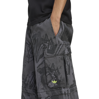 [kd2253] Mens adidas Zip Off Cargo Pants