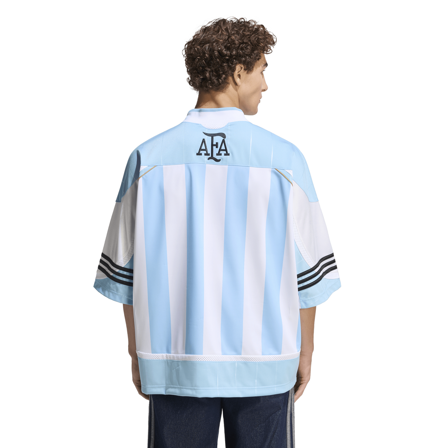 [kd5982] Mens adidas Bringback Remixed Argentina Jersey