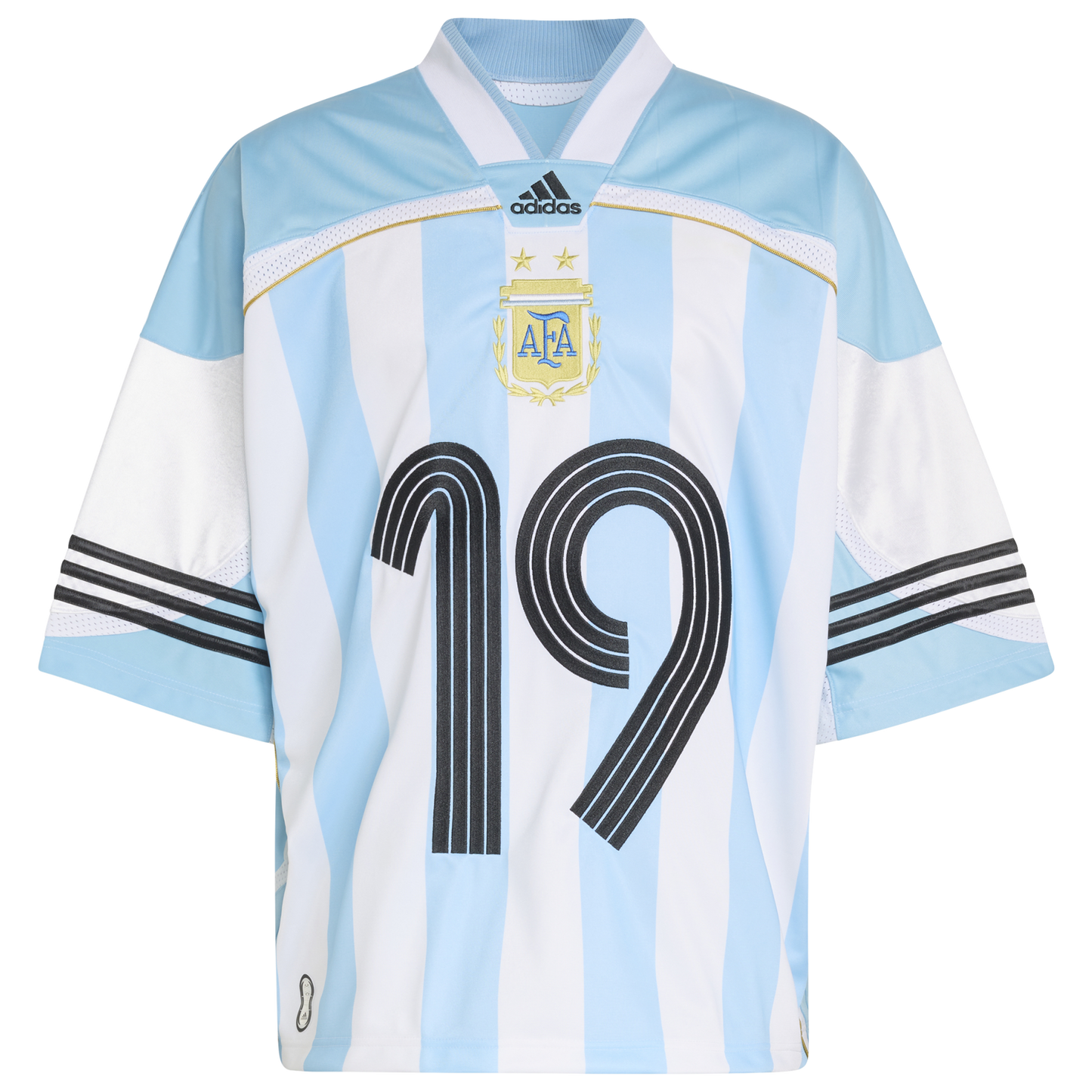 [kd5982] Mens adidas Bringback Remixed Argentina Jersey