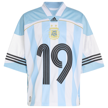 [kd5982] Mens adidas Bringback Remixed Argentina Jersey