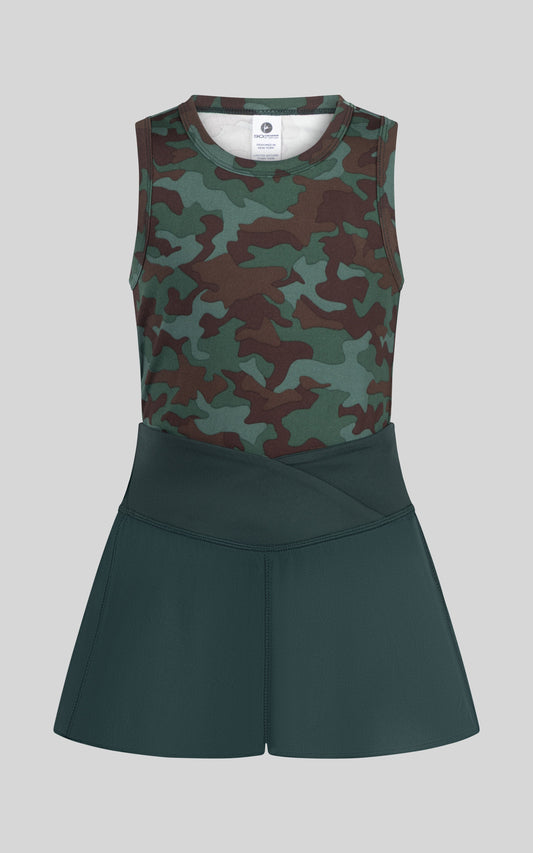 4-6X Little Girls Tank & Lightstreme Crossover Short Set