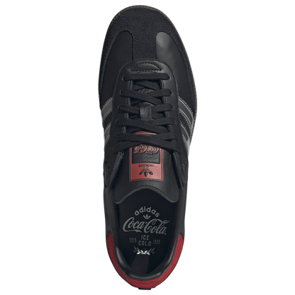 [kh6880] Mens Adidas Samba 'coca-cola Black'