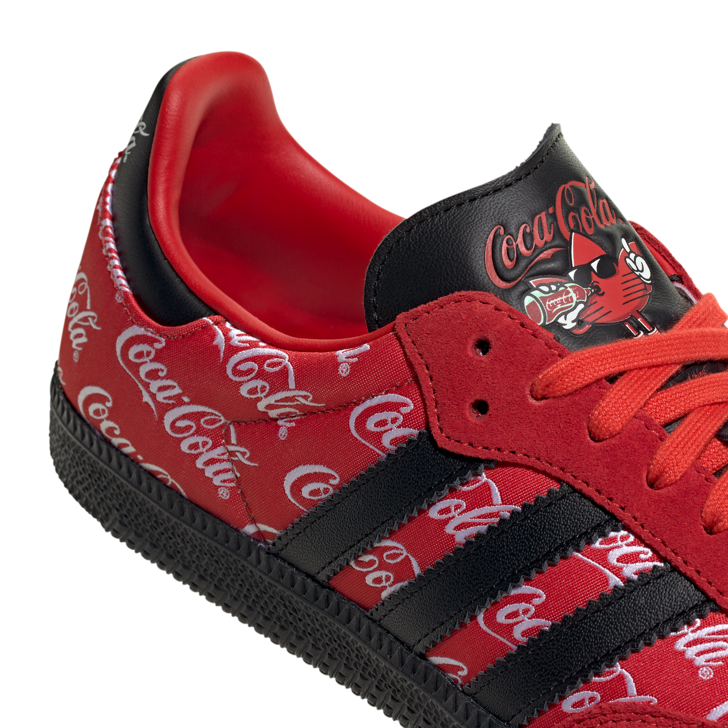 [kh6893] Mens Adidas Samba Og 'coca-cola Red'