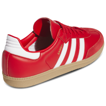 [KI2694] Womens adidas Samba OG 'Better Scarlet White Gold'
