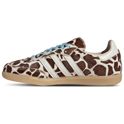[KI6669] Womens adidas Samba OG 'Giraffe Print Crystal Linen'