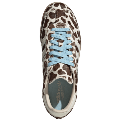 [KI6669] Womens adidas Samba OG 'Giraffe Print Crystal Linen'