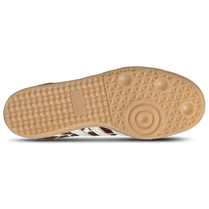 [KI6669] Womens adidas Samba OG 'Giraffe Print Crystal Linen'