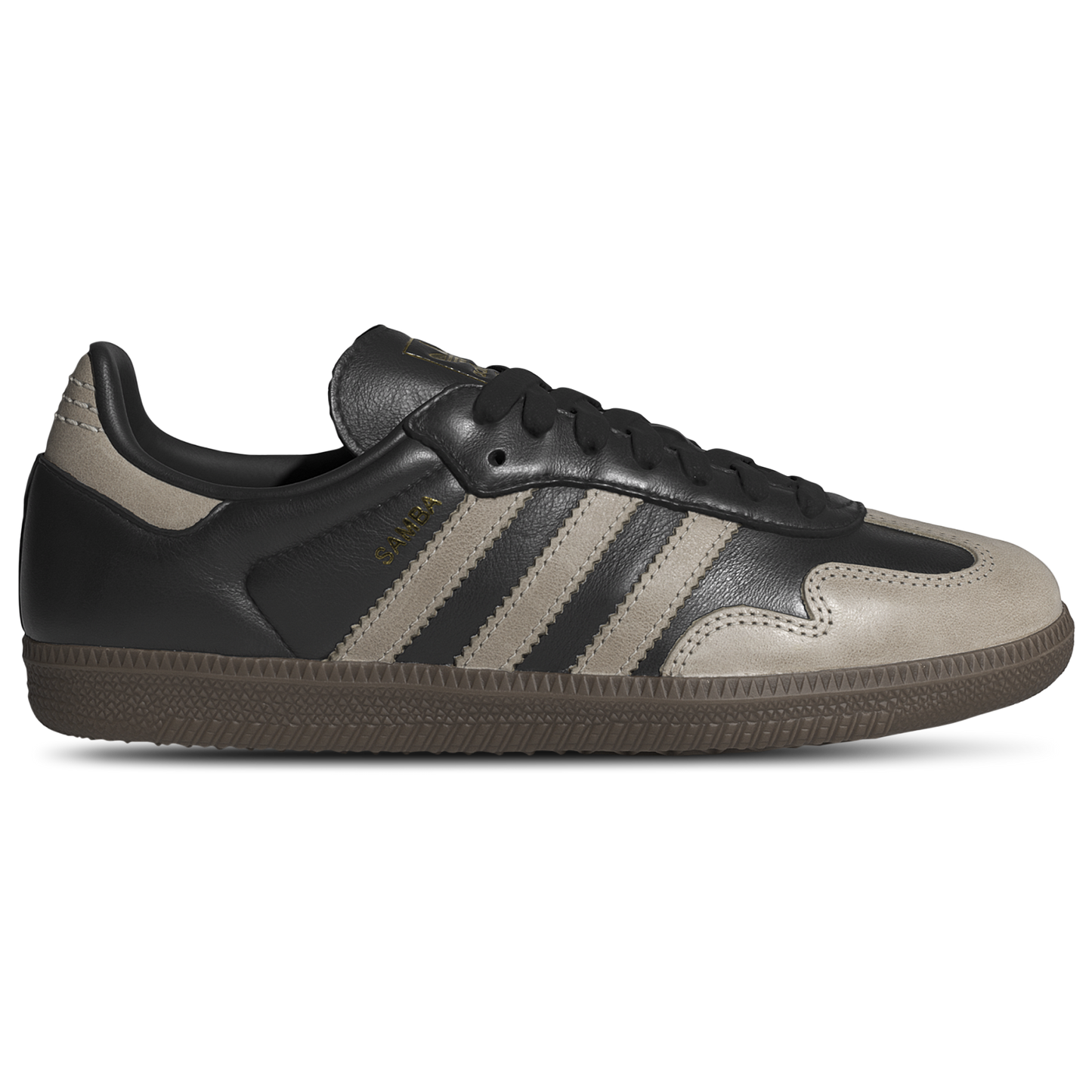 [KJ0995] Womens adidas Samba OG 'Black Wonder Beige'