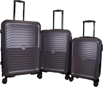 ROBERTO CAVALLI 3-Piece Hard Shell Spinner Luggage Set – Luxury Carry-On & Checked Suitcases