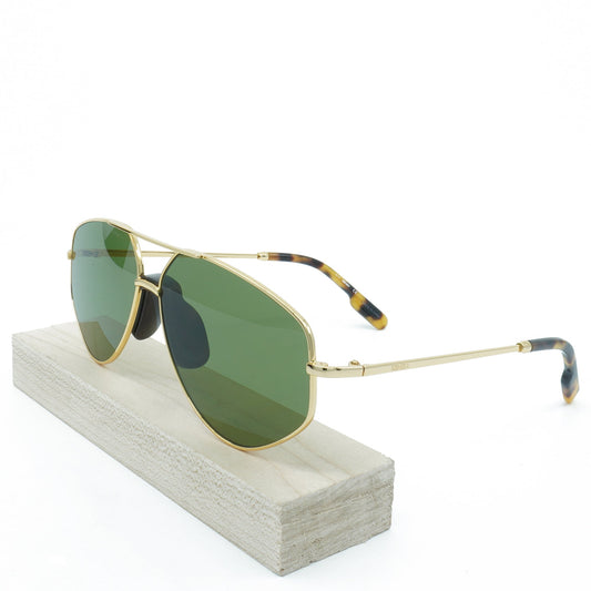 Kenzo Men's Round Oval Gold Sunglasses