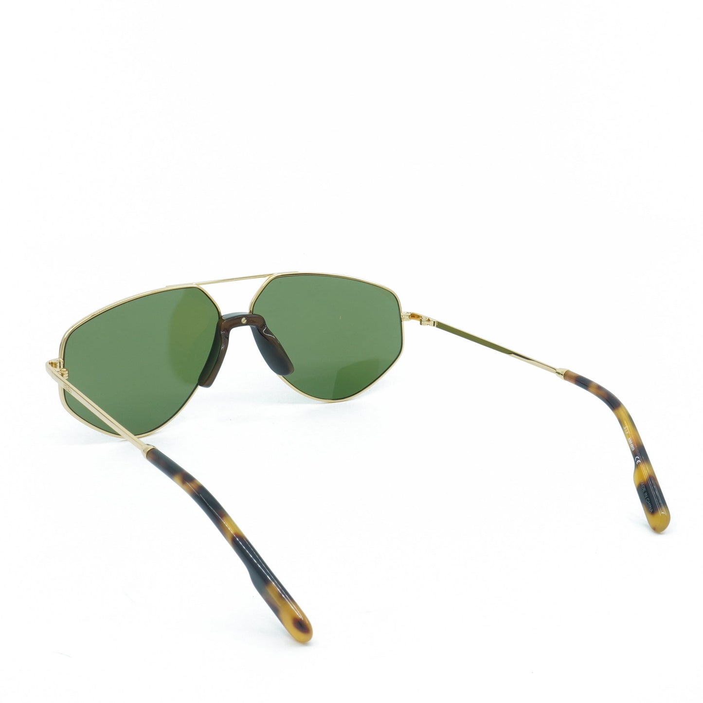 Kenzo Men's Round Oval Gold Sunglasses