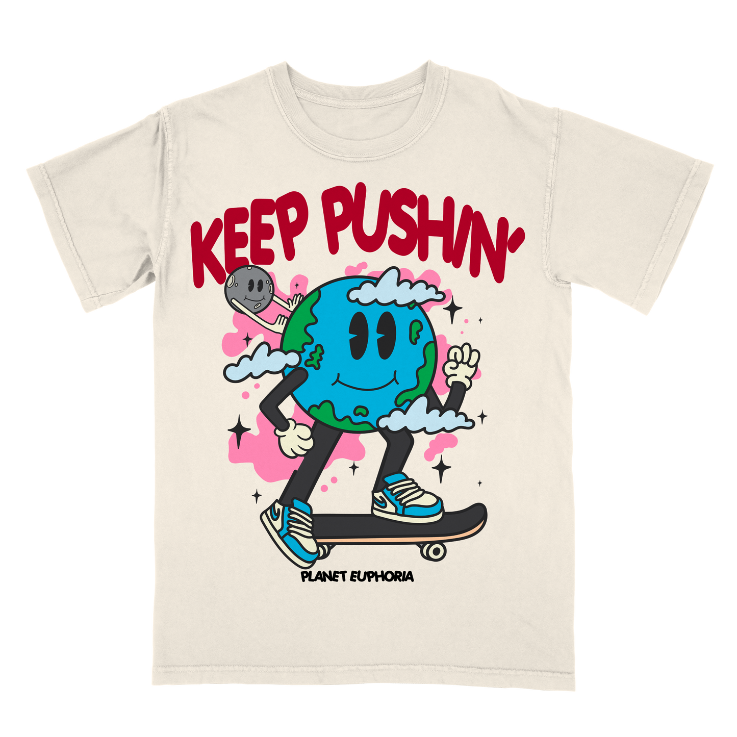 Keep Pushin' Limited Edition Graphic T-Shirt