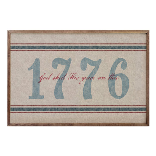 1776 God Shed His Grace Americana