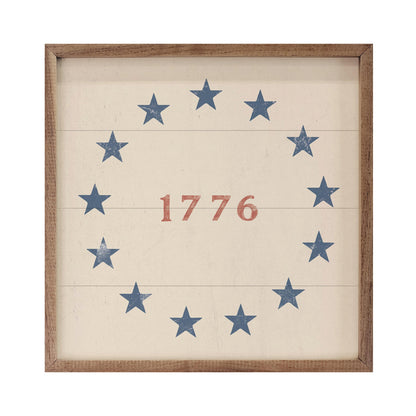 1776 with Stars White