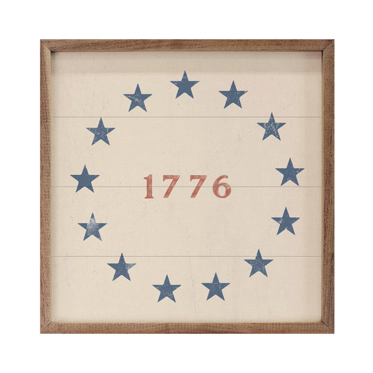 1776 with Stars White