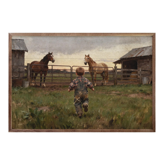 Kendrick Home A Boy And His Horses