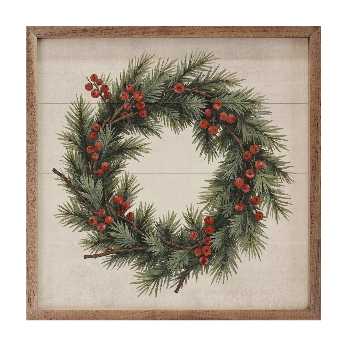 Kendrick Home Berry Pine Wreath