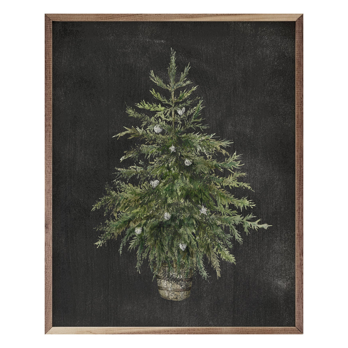 Kendrick Home Christmas Tree Black