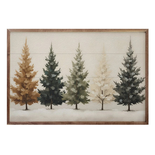 Kendrick Home Colored Pine Trees