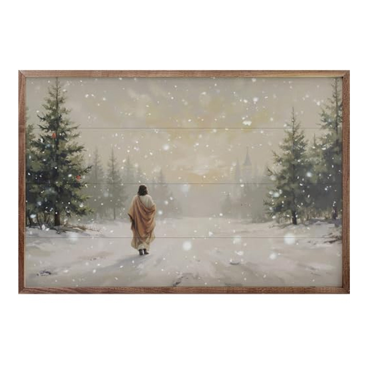 Kendrick Home Jesus Walking In The Snow
