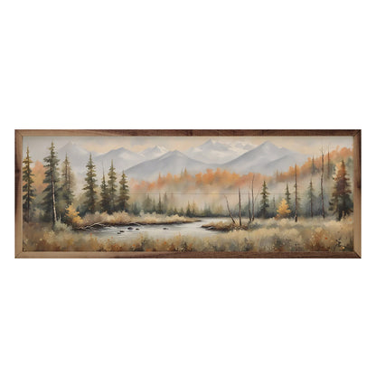 Kendrick Home Mountain With Grass And Stream