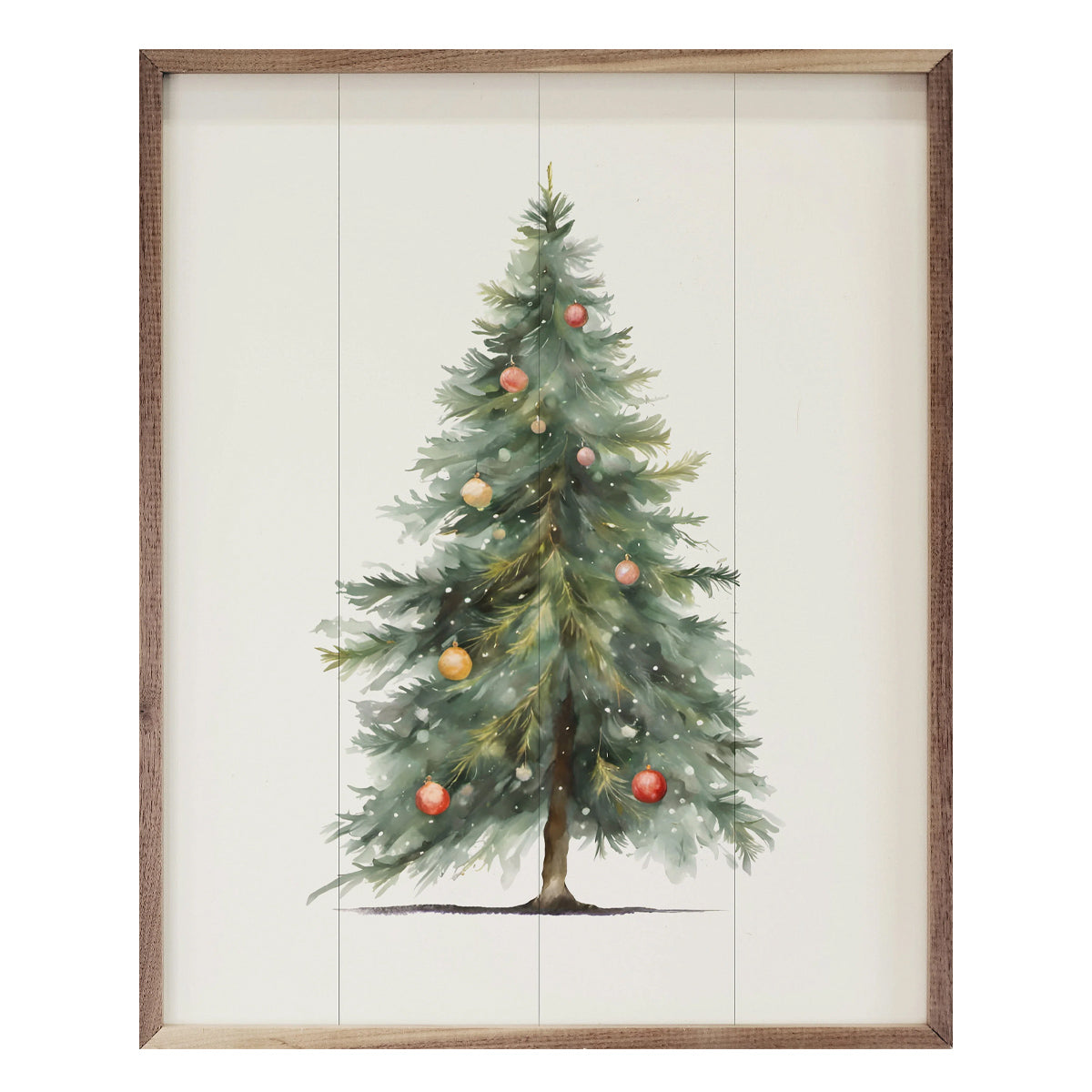 Kendrick Home Simple Christmas Tree White