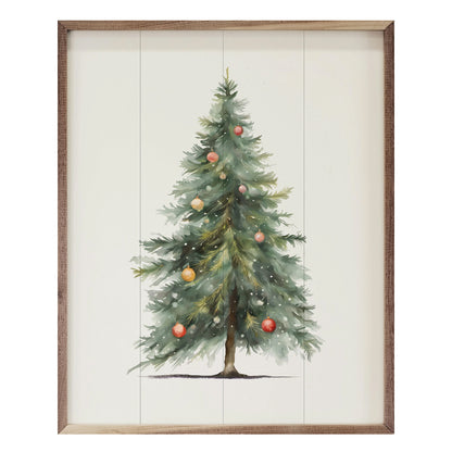 Kendrick Home Simple Christmas Tree White