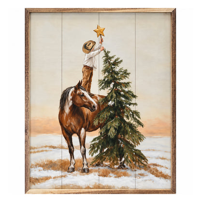 Kendrick Home Young Cowboys Christmas