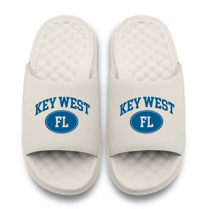 Key West Motive Slide Sandals