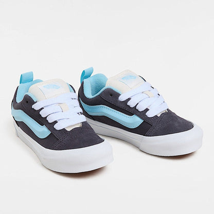 [vn000cyuy31] Preschool Vans Knu Skool - Grey/blue