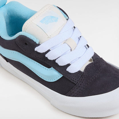 [vn000cyuy31] Preschool Vans Knu Skool - Grey/blue