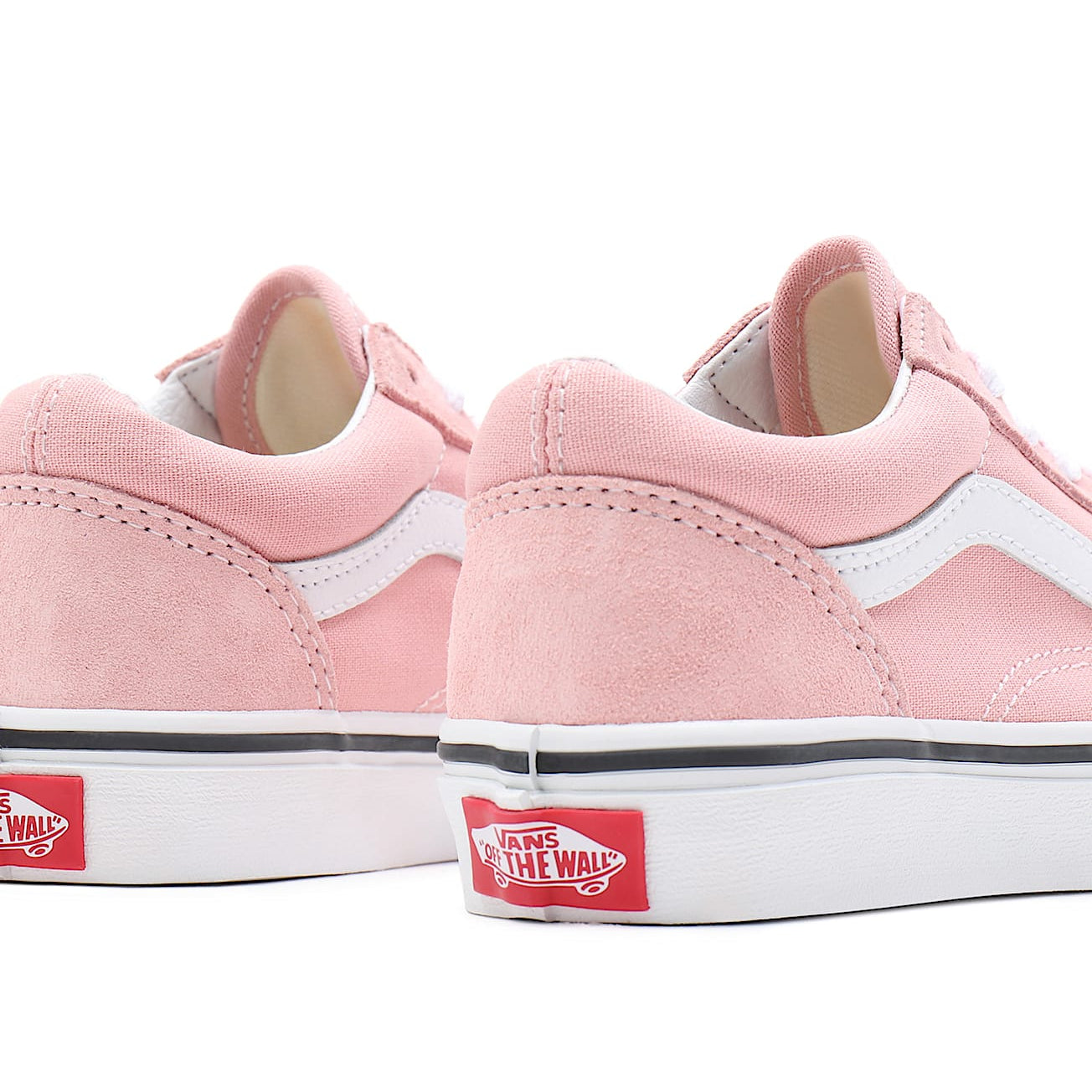 [vn000w9t9al] Preschool Vans Old Skool - Pink/white
