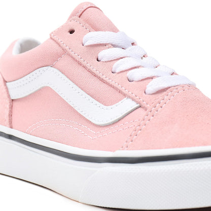 [vn000w9t9al] Preschool Vans Old Skool - Pink/white
