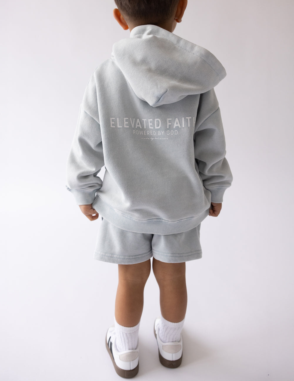 Elevated Faith Kingdom Club Blue Kids Hoodie
