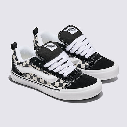 [vn000d22bpb] Mens Vans Knu Skool 'checkerboard Black White' - Black/white