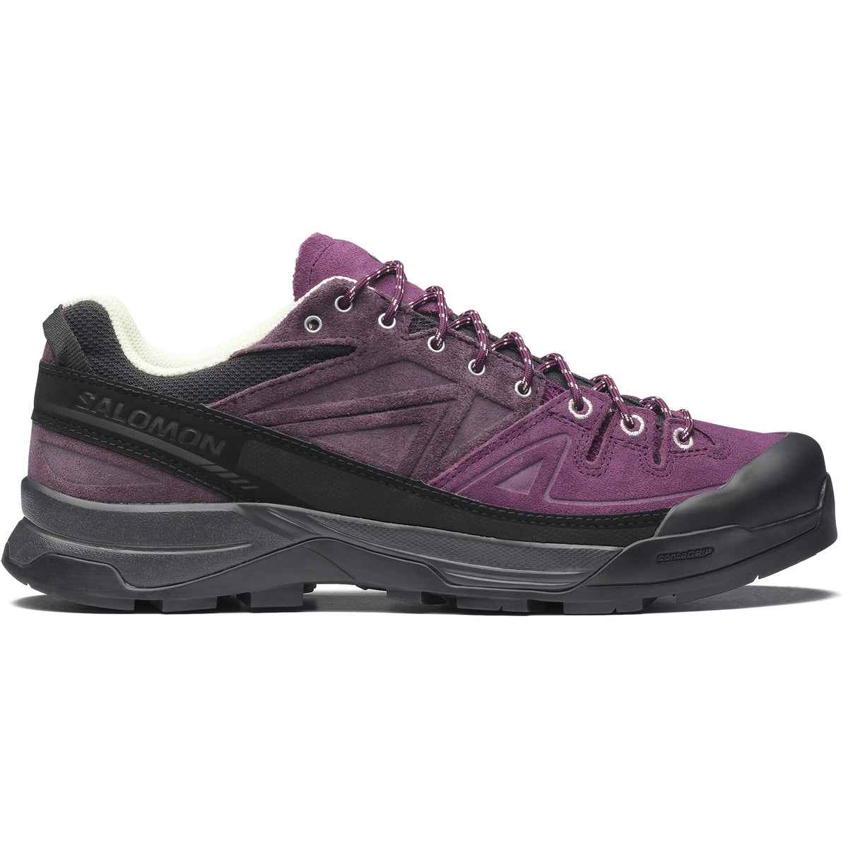 Salomon Men's X-ALP LTR Winter Bloom Plum Perfect Lime Cream