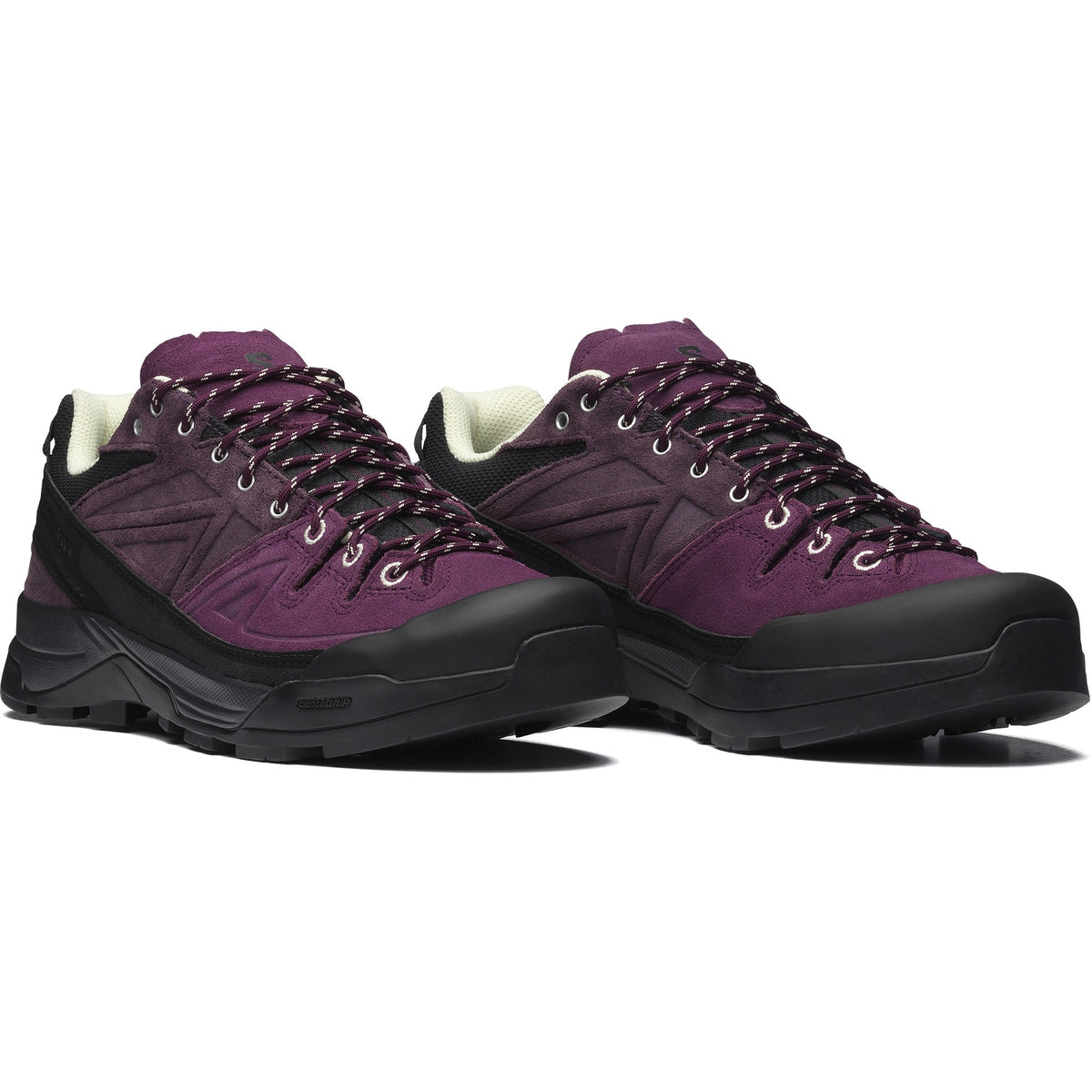 Salomon Men's X-ALP LTR Winter Bloom Plum Perfect Lime Cream
